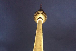 La Torre de Televisió a la Alexanderplatz de Berlín