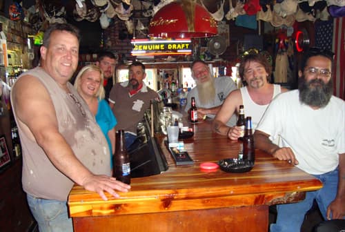 Americans simpàtics en un pub de Missouri