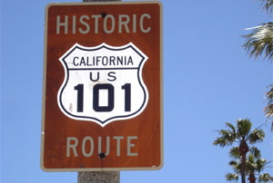 La Highway 101, la ruta del Pacífic