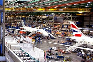 Visitarem la fàbrica de Boeing