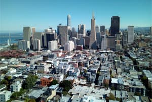 San Francisco, punt final d'un èpic viatge en moto de costa a costa.