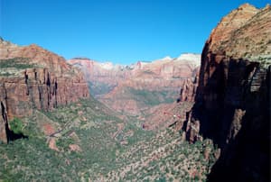Les parets verticals de la vall de Zion