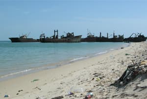 El cementiri de vaixells de Nouadhibou
