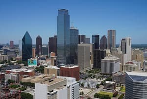 El centre de Dallas, Texas