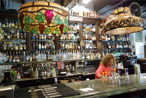 Bar en la Petita Havana, el barri cubà de Miami