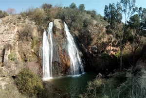 La cascada Ha Tahana, a prop de la frontera del Líban