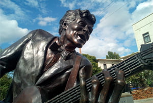 Chuck Berry, un dels músics més famosos de Saint Louis