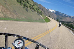 En moto per les Rocky Mountains
