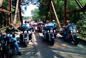 Un pont històric de la Ruta 66 en els monts Ozark